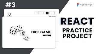 Project 3 - Dice Game | 10 React Projects for Beginners