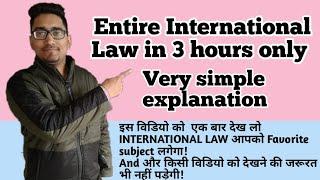 Public International Law for llb,BALLB students.International law for llb students,#law_with_twins