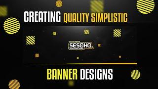 Photoshop Tutorial: Creating Quality Simplistic Banner Designs