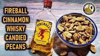 Fireball Cinnamon Whisky Candied Pecans - Crock Pot version