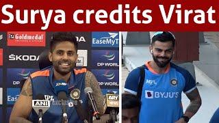 Surya Kumar reveals chat with Virat during batting