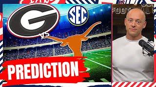 Texas vs UGA - Josh Pate's SEC Title Prediction