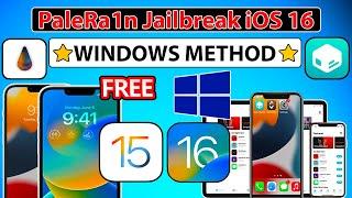 Install Palera1n Jailbreak iOS 16/15 Windows|Jailbreak iOS 16 Checkm8 Semi Tethered Sileo Jailbreak