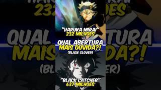 Qual é Abertura de Black Clover mais ouvida no Mundo? 