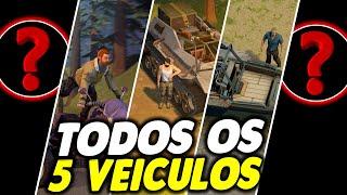 TODOS OS 5 VEICULOS DO JOGO - Last Day On Earth