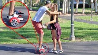 PICKING UP GIRLS USING A HOVERBOARD PRANK! | HoomanTV