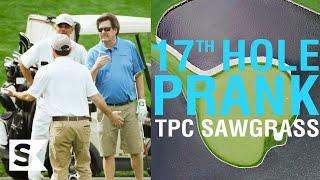 No. 17 is CLOSED | TPC Sawgrass Prank