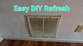 How To Restore Old Air Vent Covers DIY