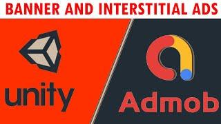 Monetize Game With Google AdMob | Banner And Interstitial Ads AdMob Unity Tutorial Urdu / Hindi