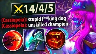 I Went Hyper-Carry Akali in MASTER TIER... Then THIS Happened!