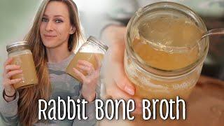 Simple RABBIT BONE BROTH using an Instant Pot