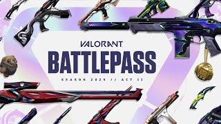 VALORANT Season 2025 ACT 2 Battlepass All Skins