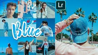 Lightroom Mobile Presets Free DNG | Free Lightroom Mobile Preset Blue Tone Tutorial | BLUE (2019)