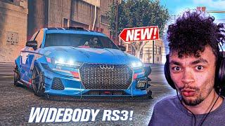 GTA 5 Online - NEW Obey Tailgater S CUSTOMIZATION! (Audi RS3)