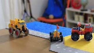 Plus Plus Learn To Build Vehicles Super Set  - Stop Motion