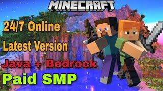 Minecraft 24/7 Online Server | Minecraft Lifesteal Server| join my public smp | Join with Cracked