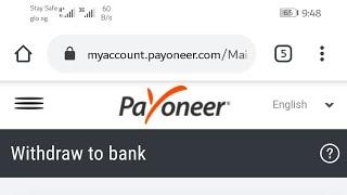 How to Withdraw $25 or Less from Payoneer to Local Bank Account