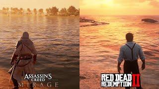 Assassin's Creed: Mirage VS Red Dead Redemption 2 Comparison