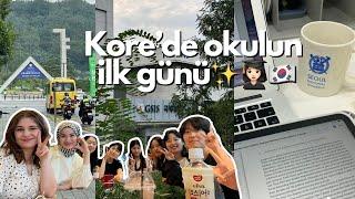 #vlog Kore'de okulun ilk günü ㅣSNU'da yüksek lisans‍