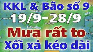 Tin mưa lớn | Dự báo thời tiết mới nhất hôm nay và ngày mai 20/11/2024 | thời tiết 7 ngày tới