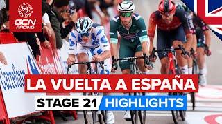 La Vuelta Concludes With A Nail-Biting Finale! | Vuelta A España 2023 Highlights - Stage 21