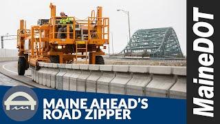 Maine Ahead's Road Zipper | MaineDOT