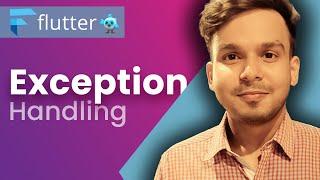 Exception Handling in Dart | try and on Clause | Dart Programming for Flutter | #39 | Hindi