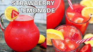 Fresh Strawberry lemonade - How to Make Strawberry Lemonade Recipe