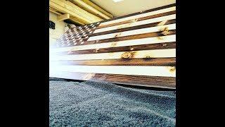 How to: Wooden American Flag Rustic