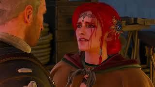 Witcher 3 Сейчас или никогда Трисс Я люблю тебя