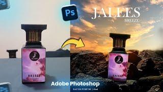 Perfume Product Manipulation | Social Media Post Design in Photoshop