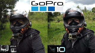 GoPro HERO 10 vs HERO 4 Black  !!! COMPARATIVA