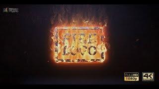 Fire Logo 4K -After Effects Template