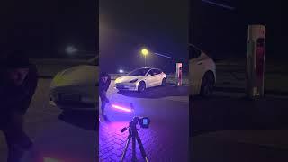 EPIC Long Exposure Photo with an TESLA Car ️ #photography #photo #tutorial