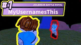 CRAZIEST JAILBREAK VICTORY ROYALE EVER!!! | Roblox Jailbreak Winter Battle Royale Update