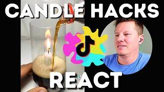 Professional Candle Maker Reacts to Candle Making Hacks and Tricks on TikTok // Candle Making Tips