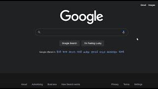 How to enable dark mode in google search on your Computer