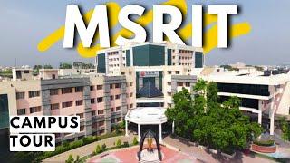 MSRIT Campus Tour | Engineering College | Canteen | Hostel