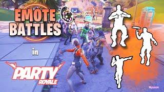 Emote Battles and Flexing Rare Emotes in Party Royale 5