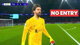 Alisson Becker Legendary Saves vs PSG