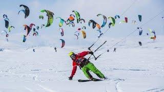 World's Biggest Snowkite Race - Red Bull Ragnarok