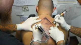 Angelo Colussi and Marco Lari Tag Team Tattoo - Quetzal Tattoo Milano