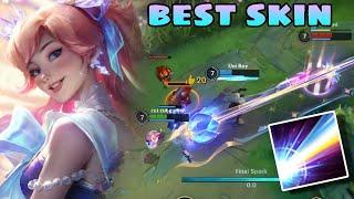 Wild Rift:PRESTIGE SELECT CRYSTAL ROSE LUX FULL GAMEPLAY (ITEMS/RUNES)