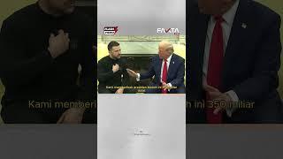 Berani Banget, Zelenskyy Adu Mulut dengan Trump depan Media di Gedung Putih