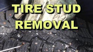 How to Remove Tire Studs - The Easiest and Fastest Way