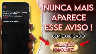 SOLUÇÃO DEFINITIVA - Celular não liga: "your device is corrupted" - Asus ZenFone Max Pro M1 e outros