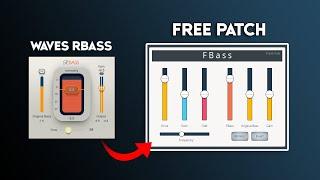 I've created a WAVES RBASS clone in PATCHER [FREE DOWNLOAD]