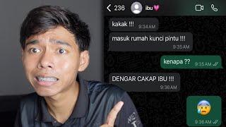 ADIK DAN KAKAK | CHAT HISTORY TERSERAM !!