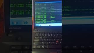 Fake hacking in CMD command prompt #shorts #fake #haking #cmd #computer #computershorts CMD