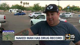 Man found naked at Tempe Walmart has criminal past